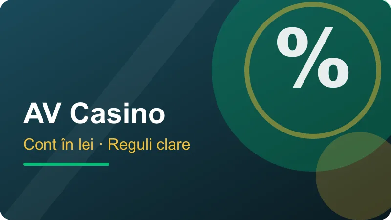 AV Casino – AV Casino Romania: înainte de prima sesiune AV Casino Romania: înainte de prima sesiune – ilustrație pentru secțiunea AV Casino